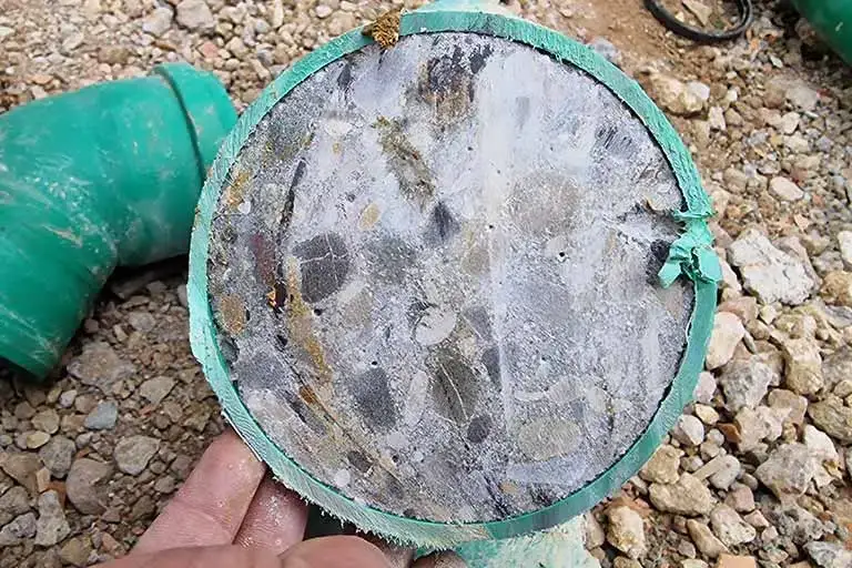 Fräsroboter für Beton im Rohr